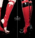Latex Gaiters with Buckle